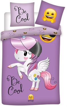 Emoji - Unicorn sängkläder